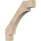 Ekena Millwork 5 1/2"W x 32"D x 36"H Merced Smooth Knee Brace, Douglas Fir BRC06X32X36MRC00SDF - alternate 1